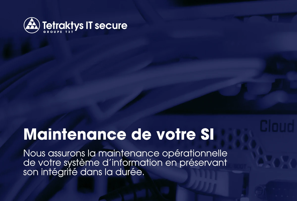 Maintenance de votre SI